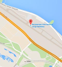 Traslada base Aeroparque Jorge Newery