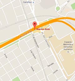 Traslada base Av. Gral. Paz y Av. del Libertador